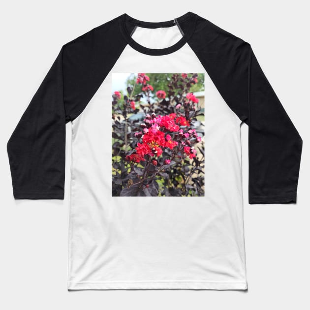 Crepe Myrtle Baseball T-Shirt by Spring River Apparel 